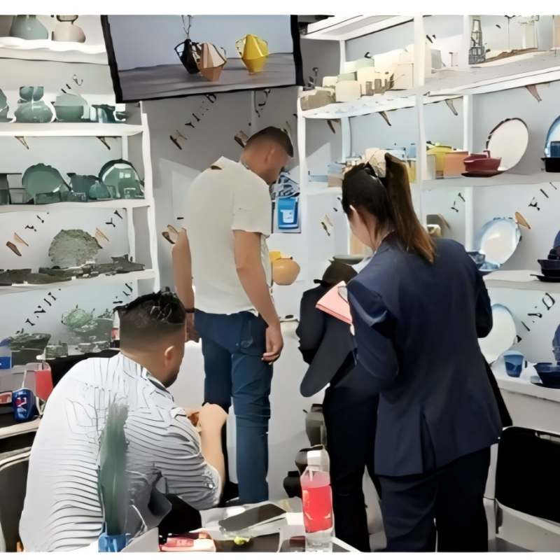 Attending No.133 Canton Fair at Guangzhou,China -Hunan Yinhe Ceramic Co., Ltd.