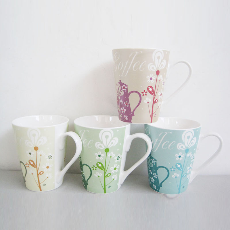 How does the special firing process of ceramic bone china cup make the porcelain both thin and tough while also presenting a texture as smooth as jade?