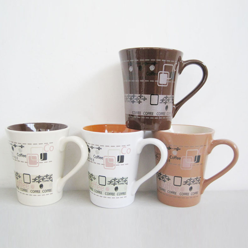 How does a simple, beautiful ceramic coffee cup enhance the dining experience?